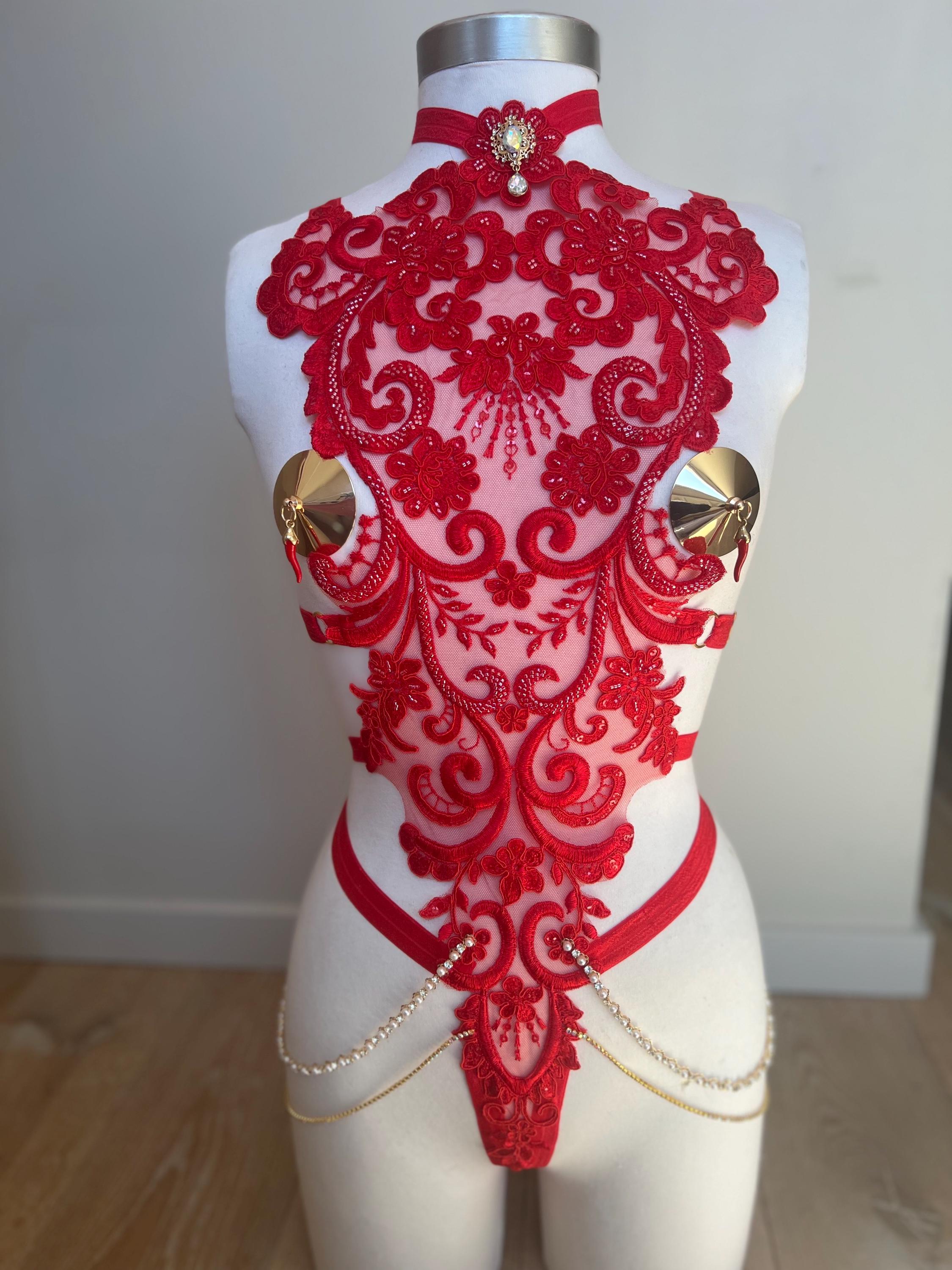 Harnais red Cabaret